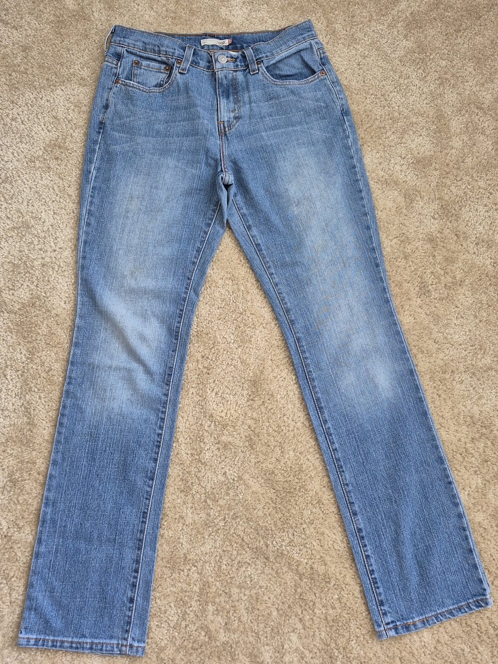 Levi's Light Blue Straight Leg 505 Women's Jeans